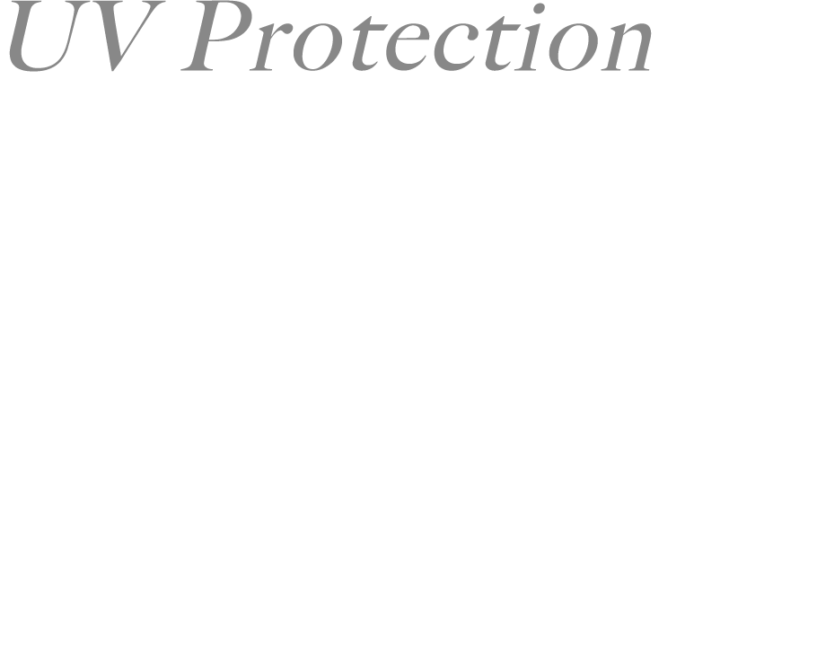 UV Protection 高領域UVカット